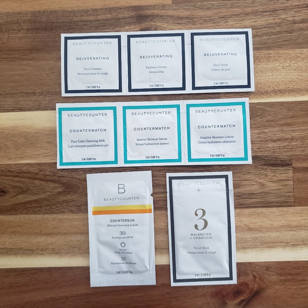 Beautycounter Sample Set - skin care & sunscreen